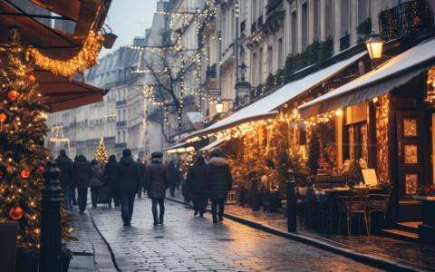La magie de Noël à Paris