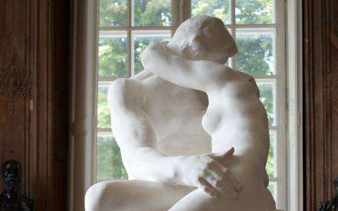 Rodin Museum; Valentine's Day evening and a stroll through the gardens