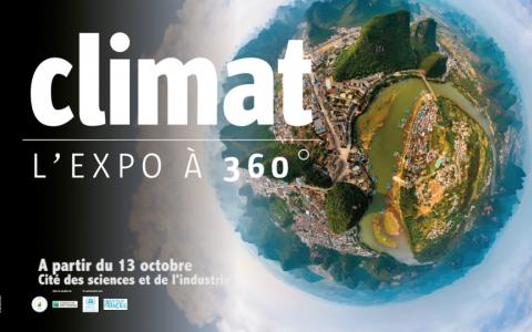 Climat L'expo à 360°, the exhibition at the Cité des Sciences et de L'Industrie