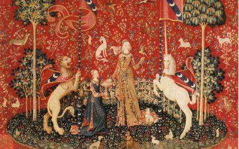 Magical Unicorns at Cluny Museum